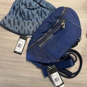 IVY PARK Bundle Bucket Hat & Fanny Pack NEW WITH TAGS